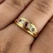 1921 Ruby & Diamond Boat Ring - Saddingtons Jewellery Stand 375 - image 5