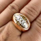 Vintage 1.80ct 3 Stone Diamond Gypsy Ring - Saddingtons Jewellery Stand 375 - image 4