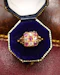 A very fine 18ct Yellow Gold Ruby & Diamond, Chequer Board Ring, Birmingham Hallmarks 1908 - image 4