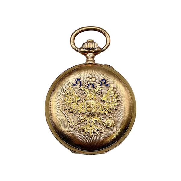 Russian gold pocket watch, c.1900 by Pavel Bure. - image 2