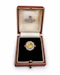 1950s Ceylon Yellow Sapphire (3.2cts) & Diamond Ring - image 2