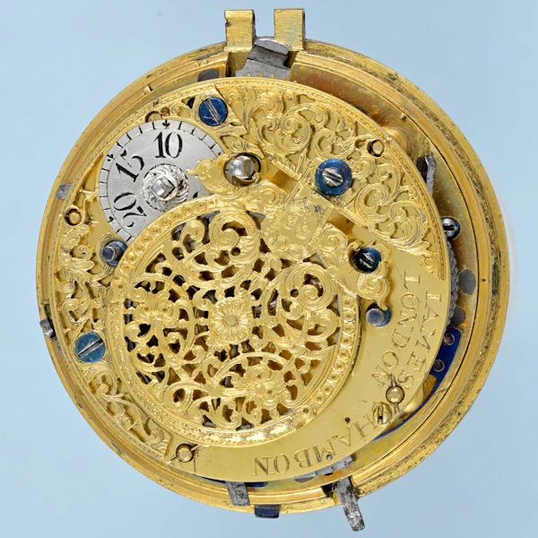 Early Triple Cased Gold Quarter Repeater - image 9
