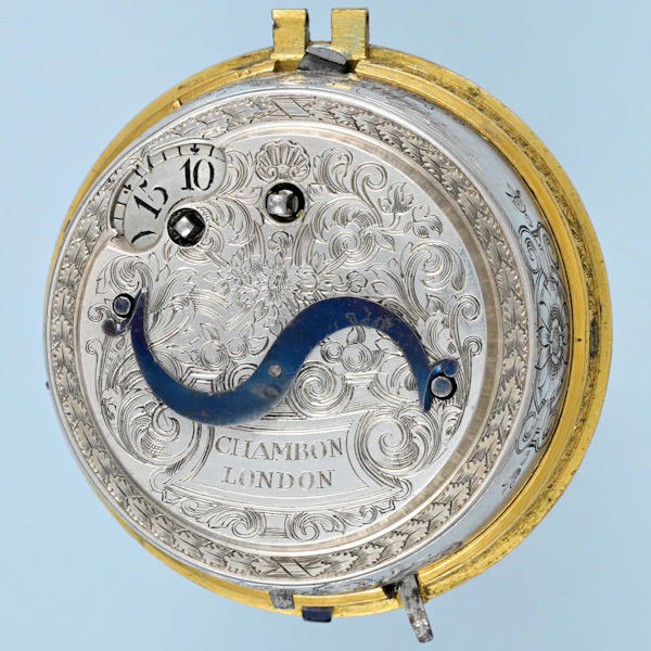 Early Triple Cased Gold Quarter Repeater - image 14