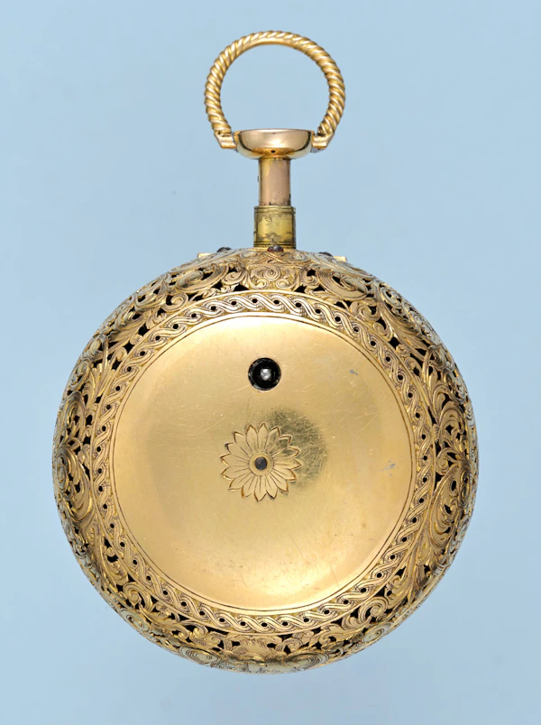 Early Triple Cased Gold Quarter Repeater - image 10
