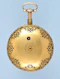 Gold Champleve Dial Quarter Repeating Repousse - image 6