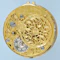 Gold Champleve Dial Repousse & Protective Outer - image 8
