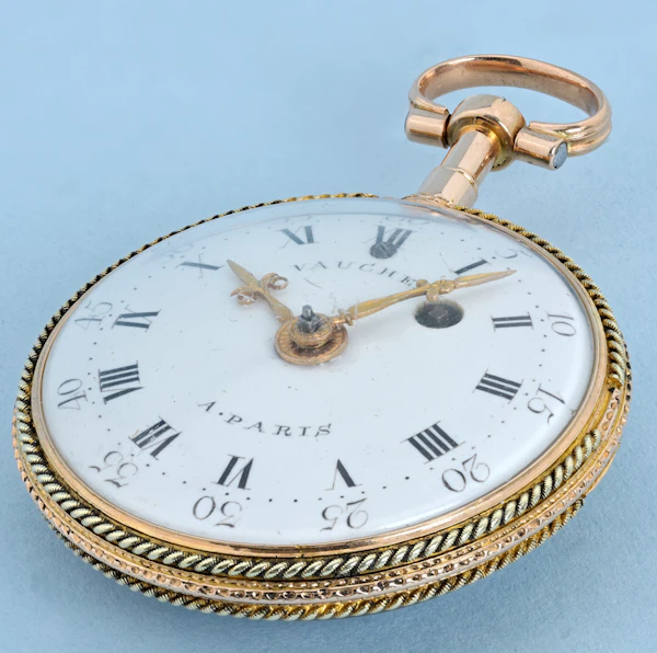 Double Sided Gold French Cylinder - image 4