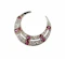 Antique Victorian ruby and diamond crescent brooch sku 9099 DBGEMS - image 1
