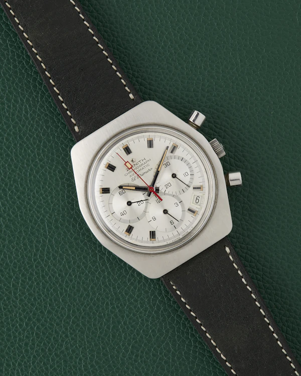 Zenith A787 El Primero Vintage Pebble Chronograph 1970s - image 2