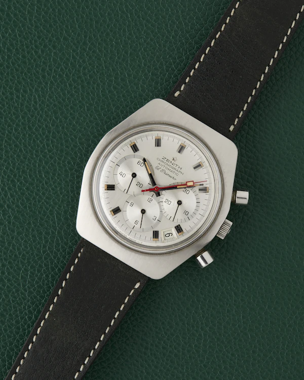 Zenith A787 El Primero Vintage Pebble Chronograph 1970s - image 3