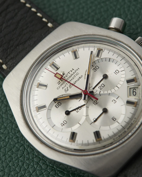 Zenith A787 El Primero Vintage Pebble Chronograph 1970s - image 8