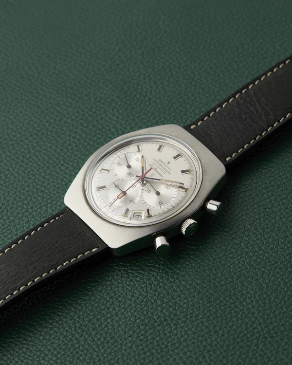 Zenith A787 El Primero Vintage Pebble Chronograph 1970s - image 6