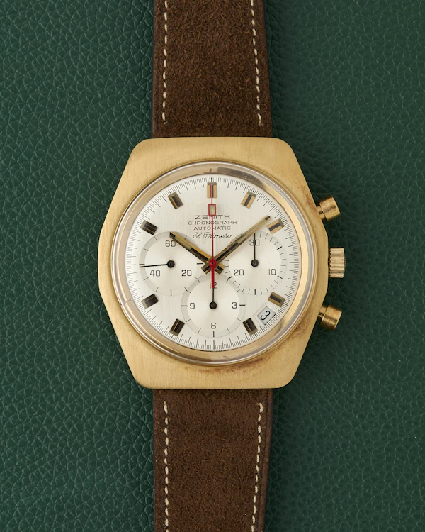 Zenith G7810 El Primero 18K Vintage Chronograph 1970s - image 1