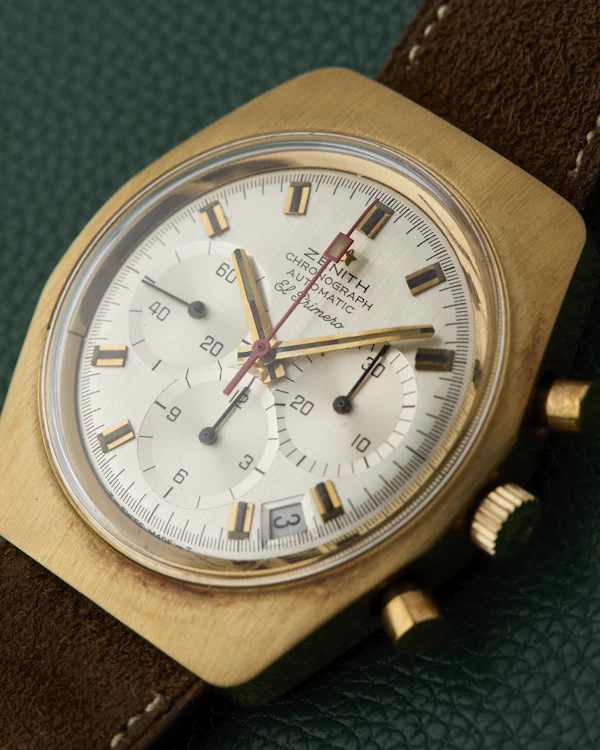 Zenith G7810 El Primero 18K Vintage Chronograph 1970s - image 7