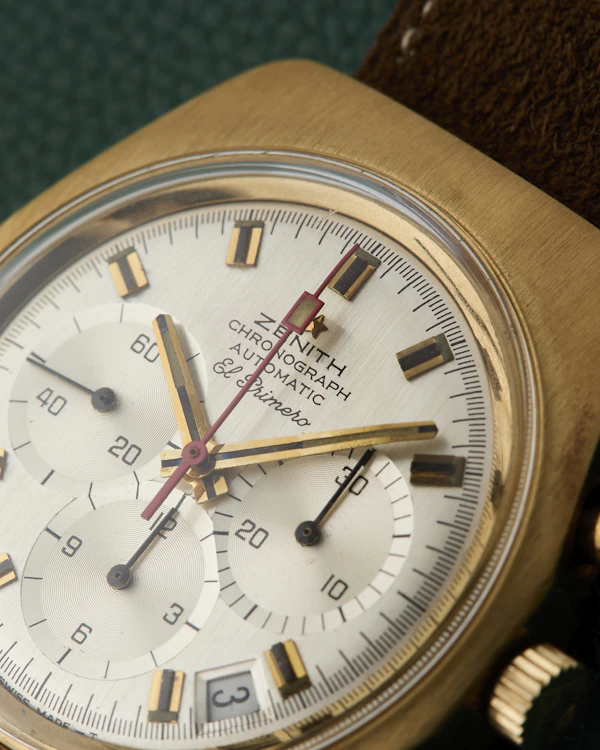 Zenith G7810 El Primero 18K Vintage Chronograph 1970s - image 8