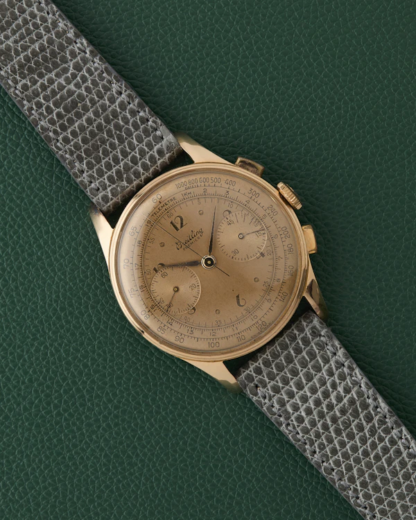 Breitling Premier Ref. 781 Vintage Chronograph 18K Rose Gold - image 2