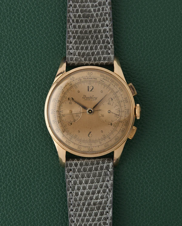 Breitling Premier Ref. 781 Vintage Chronograph 18K Rose Gold - image 1
