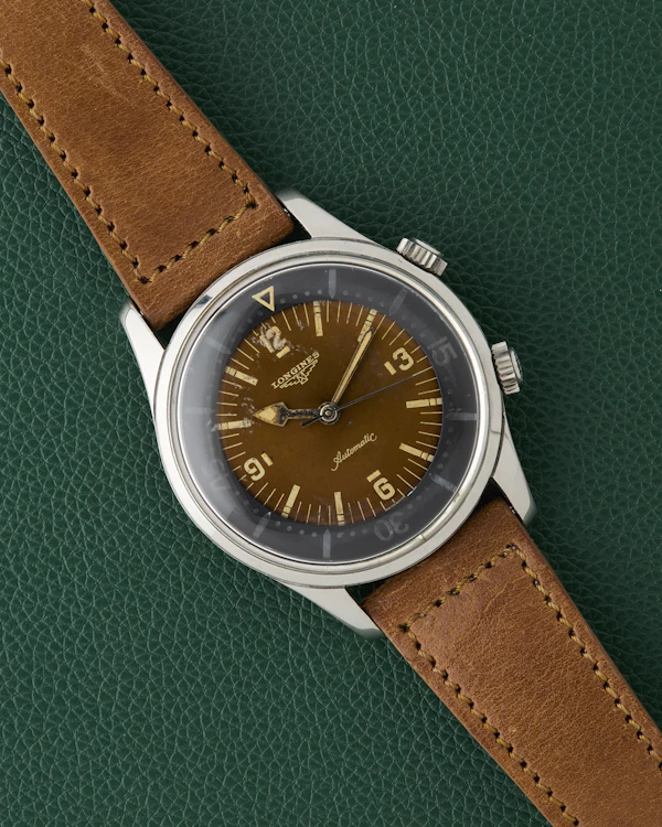 Longines Legend Diver Ref. 7150-2 Two-Crown Tropical Diver - image 2