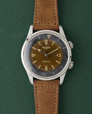 Longines Legend Diver Ref. 7150-2 Two-Crown Tropical Diver