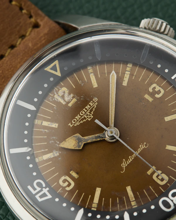Longines Legend Diver Ref. 7150-2 Two-Crown Tropical Diver - image 9