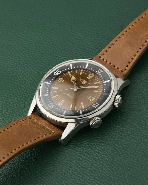 Longines Legend Diver Ref. 7150-2 Two-Crown Tropical Diver - image 7
