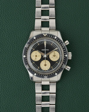 Zenith Sub Sea Diver Ref. A277 Gay Freres Ladder Bracelet 1969