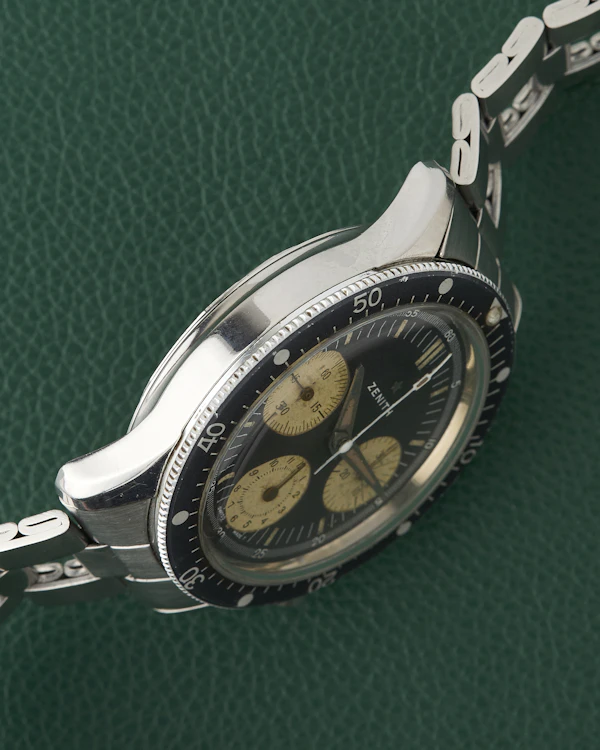 Zenith Sub Sea Diver Ref. A277 Gay Freres Ladder Bracelet 1969 - image 5