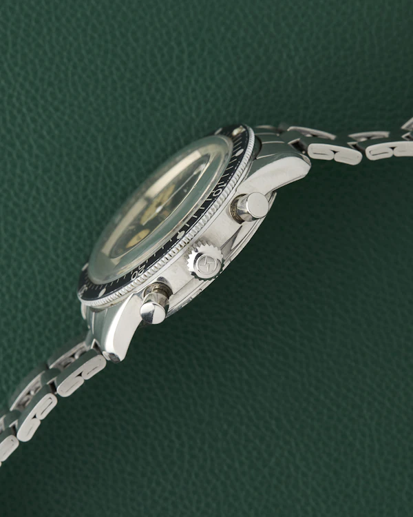Zenith Sub Sea Diver Ref. A277 Gay Freres Ladder Bracelet 1969 - image 4