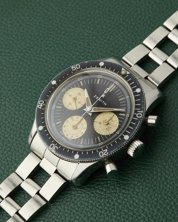 Zenith Sub Sea Diver Ref. A277 Gay Freres Ladder Bracelet 1969 - image 7