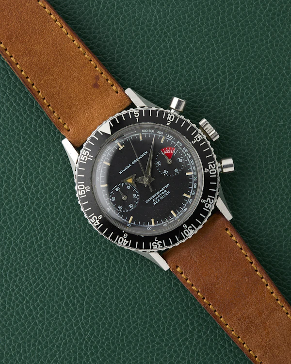 Nivada Grenchen Chronomaster Aviator Sea Diver Reference 1837 M 8222 - image 2