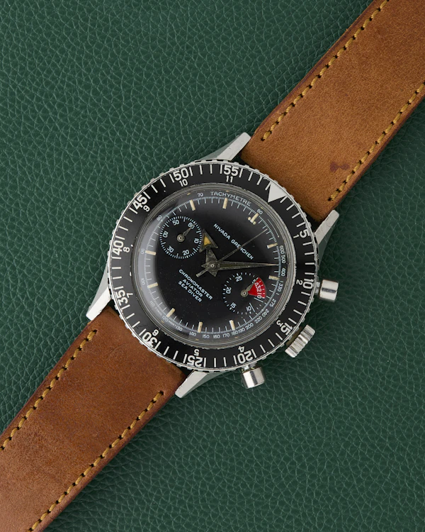 Nivada Grenchen Chronomaster Aviator Sea Diver Reference 1837 M 8222 - image 3