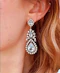 Antique Belle Epoque  Aquamarine and Diamond Earrings. - image 3