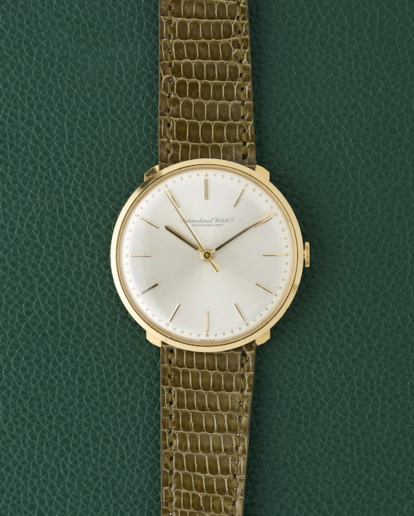 IWC Ultra Thin Ref. 1210 Yellow Gold 18K Vintage Dress Watch - image 1