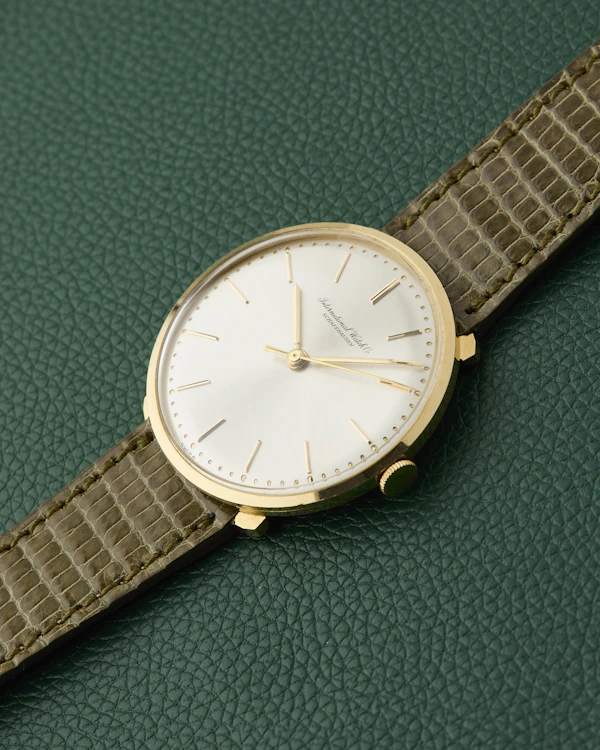 IWC Ultra Thin Ref. 1210 Yellow Gold 18K Vintage Dress Watch - image 7