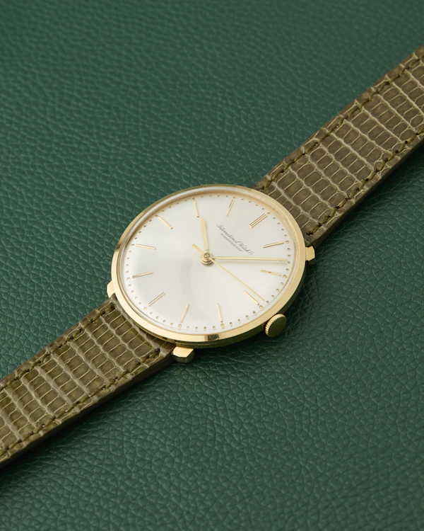 IWC Ultra Thin Ref. 1210 Yellow Gold 18K Vintage Dress Watch - image 6