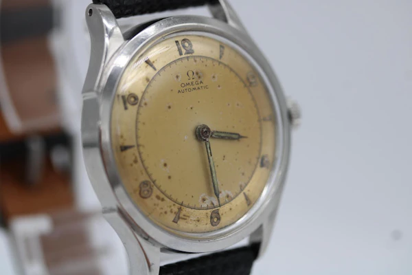 Omega Bumper 2582-1 Bumper new strap presentation pouch 1947 - image 3