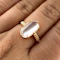 Vintage Moonstone Solitaire Ring - Saddingtons Jewellery Stand 375 - image 1