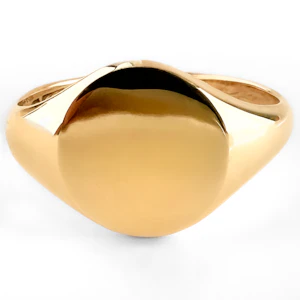 1913 Oxford Gold Signet Ring - Saddingtons Jewellery Stand 375