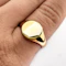 1913 Oxford Gold Signet Ring - Saddingtons Jewellery Stand 375 - image 2