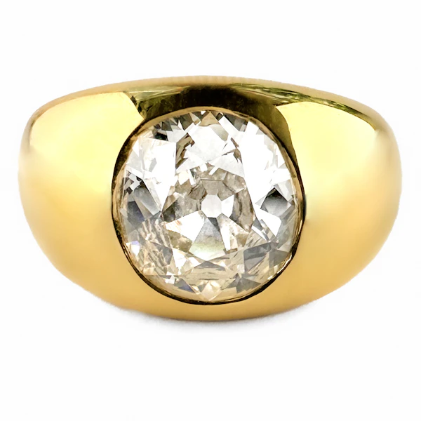 2.16ct Diamond Single Stone Gypsy Ring - Saddingtons Jewellery Stand 375 - image 1
