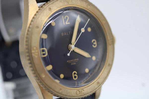 Baltic Aquascaphe Bronze Blue Gilt - image 9
