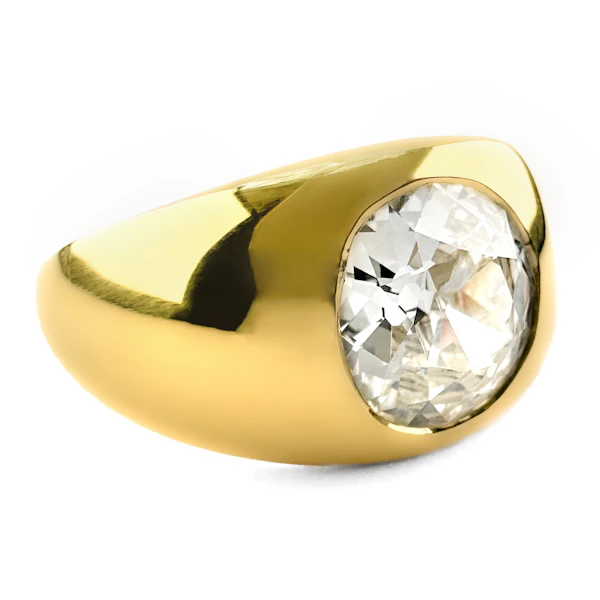 2.16ct Diamond Single Stone Gypsy Ring - Saddingtons Jewellery Stand 375 - image 4