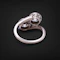 Antique Edwardian Platinum "Toi et Moi" Old Cut Diamond Ring (circa - image 2