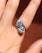 Antique Edwardian Platinum "Toi et Moi" Old Cut Diamond Ring (circa - image 4