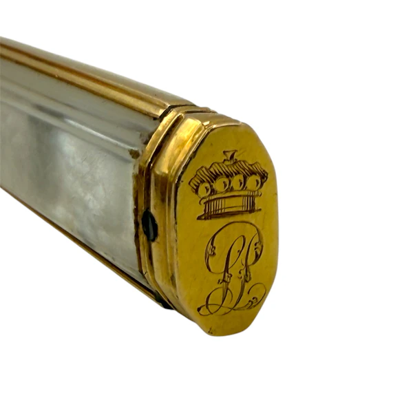 18th century french gold and mother of pearl letter opener, c.1790. - image 4