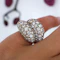 Vintage Van Cleef and Arpels Diamond and Gold Double Bombé Ring, Circa 1980 - image 4