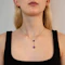 15ct Amethyst and Diamond Drop Spectrum Antiques - image 2