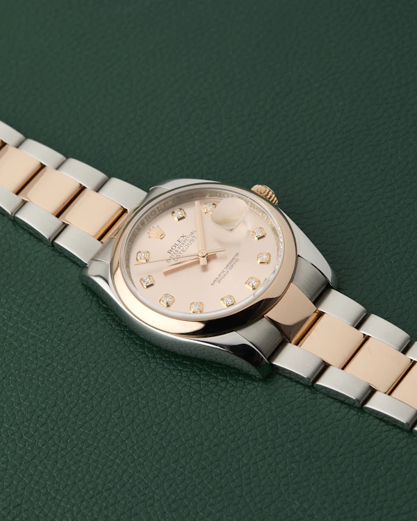 Rolex DateJust Ref. 116201 Salmon Dial Diamonds Full Set 2015 - image 8