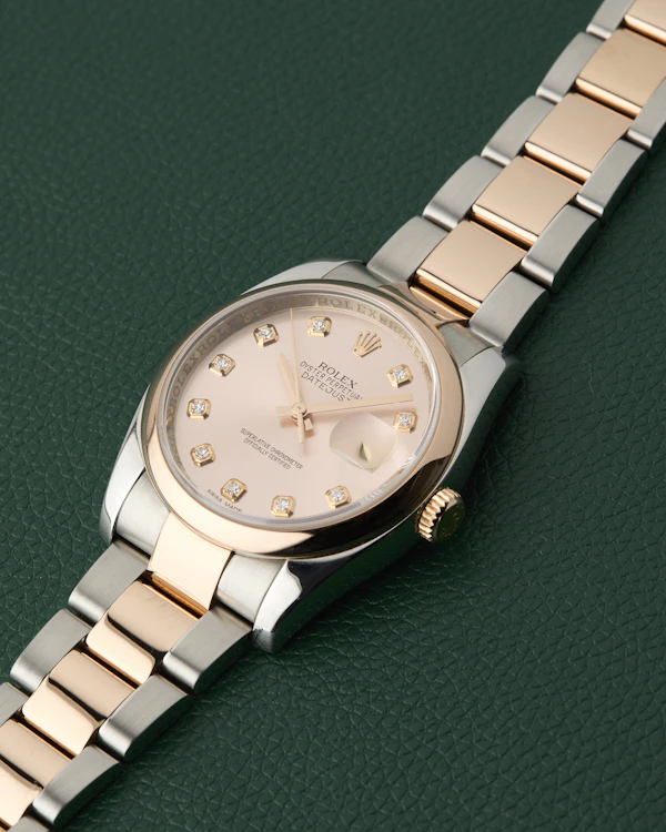 Rolex DateJust Ref. 116201 Salmon Dial Diamonds Full Set 2015 - image 7