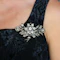 Antique Diamond and Silver Upon Gold Trembling Brooch, Circa 1880, 12.50 Carats - image 2